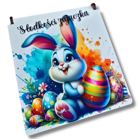 PUDEŁKO NA SŁODYCZE WIELKANOCNE OD ZAJĄCZKA PREZENT DLA DZIECI SZKOŁA