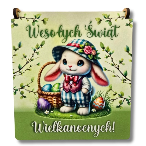 PUDEŁKO NA SŁODYCZE WIELKANOCNE OD ZAJĄCZKA PREZENT DLA DZIECI SZKOŁA