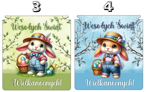 PUDEŁKO NA SŁODYCZE WIELKANOCNE OD ZAJĄCZKA PREZENT DLA DZIECI SZKOŁA