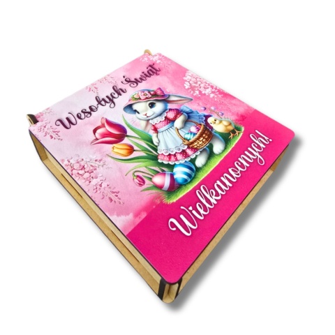 PUDEŁKO NA SŁODYCZE WIELKANOCNE OD ZAJĄCZKA PREZENT DLA DZIECI SZKOŁA