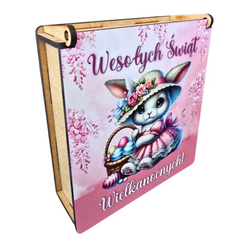 PUDEŁKO NA SŁODYCZE WIELKANOCNE OD ZAJĄCZKA PREZENT DLA DZIECI SZKOŁA