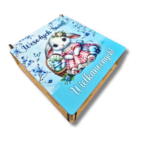 PUDEŁKO NA SŁODYCZE WIELKANOCNE OD ZAJĄCZKA PREZENT DLA DZIECI SZKOŁA