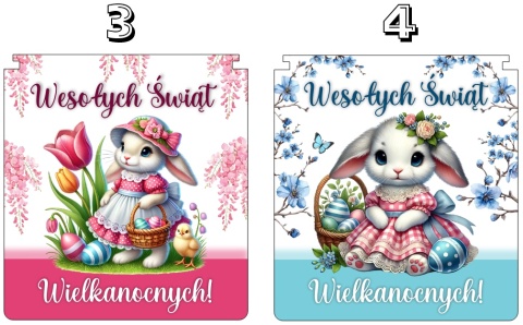 PUDEŁKO NA SŁODYCZE WIELKANOCNE OD ZAJĄCZKA PREZENT DLA DZIECI SZKOŁA