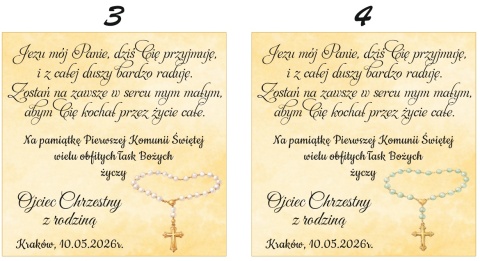 Pamiątka Pierwszej Komunii Świętej Pudełko na pieniądze Prezent na komunię