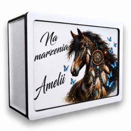 SKARBONKA WYKREŚLANA NA MARZENIA KOŃ DLA DZIECI 1000 5000 zł OSZCZĘDZANIE PREZENT