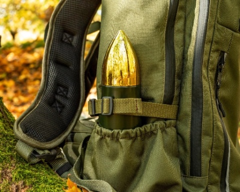 TERMOS POCISK 500 ml stal kubek militarny PREZENT survival ARMY GREEN GADGET 3704